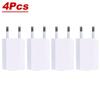 EU Plug USB Travel Wall Charger 5V 1A Power Adapter For Apple iPhone Samsung Xiaomi Google Universal EU Quick Charger Plug