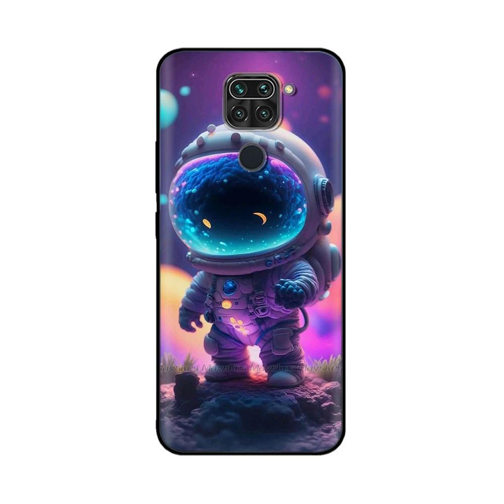 Милая задняя крышка с пандой для Redmi Note 9 Чехол для Xiaomi Redmi Note 9 Чехлы Note9 Мягкий жидкий силикон Полная защита Чехол для телефона