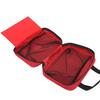 First Aid Storage Bag Zipper Closure Portable Mesh Pockets Emergency Bag with Handles for Home Office Travel