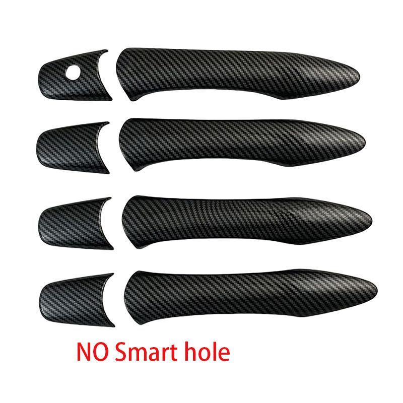 Car Decoration Door Handle Cover For Infiniti EX25 EX35 EX37 JX35 M37 M37x M56 M56x M35h FX35 FX37 FX50 2008-2016 Carbon Fiber