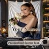 Personalized Wall Tapestry,Ayliva Custom Printed Name, Fabric Wall Art For Indoor Room Backdrop