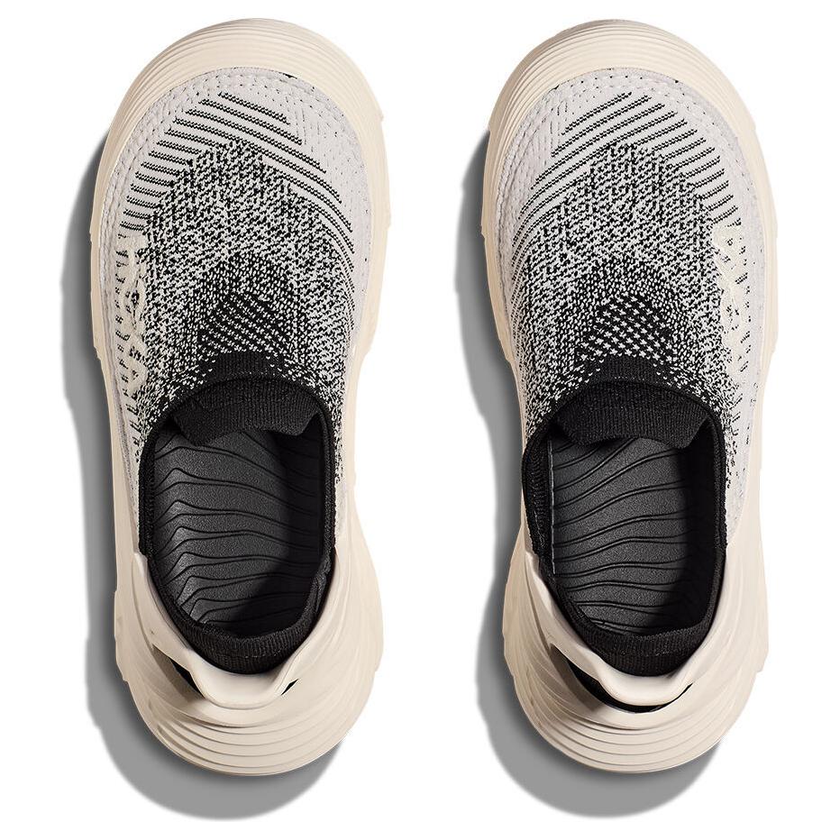 HOKA One One Restore Tc Ткань Удобная Поддержка Низкие Кроссовки для Хайкинга Унисекс Кроссовки для Хайкинга Черный Коричневый 1134532-BKLB