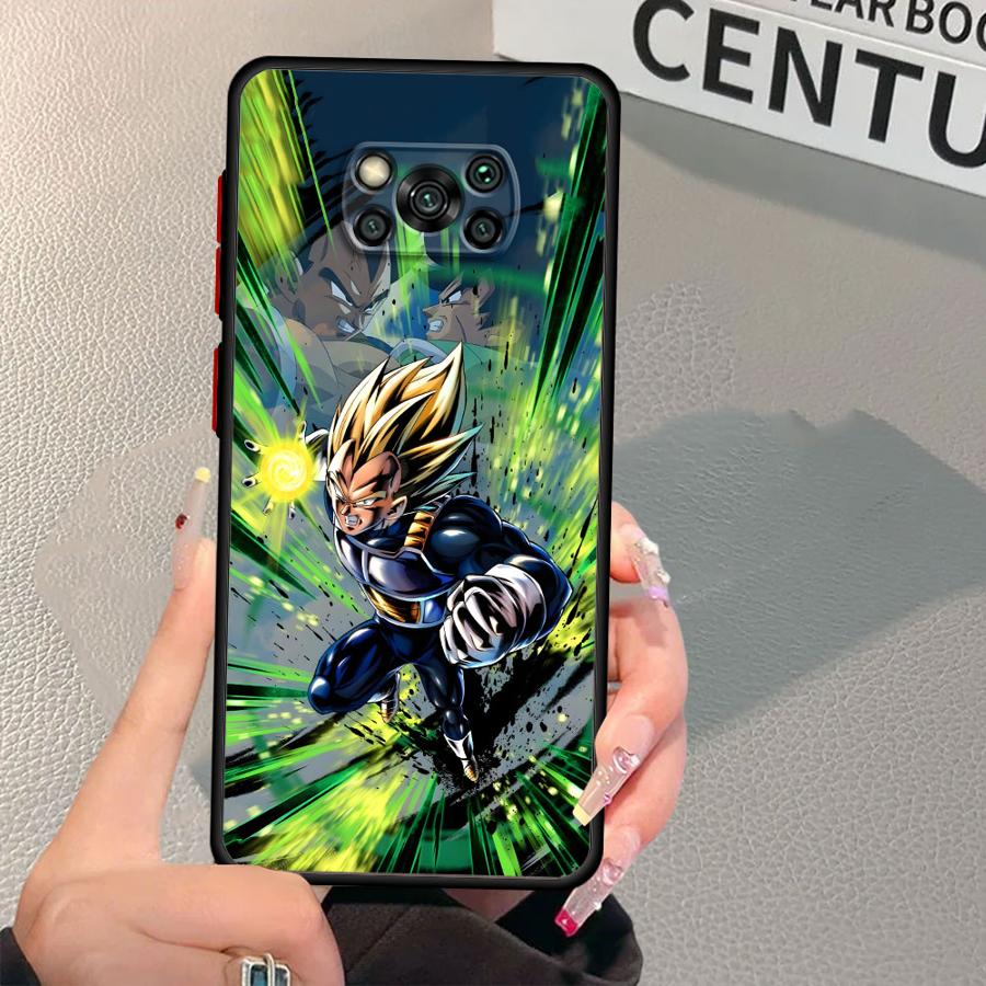 Чехол для Xiaomi Poco X3 NFC F3 X3 X4 X5 Pro C40 M5s C50 C51 Задняя крышка телефона Dragon Ball Крутой Goku