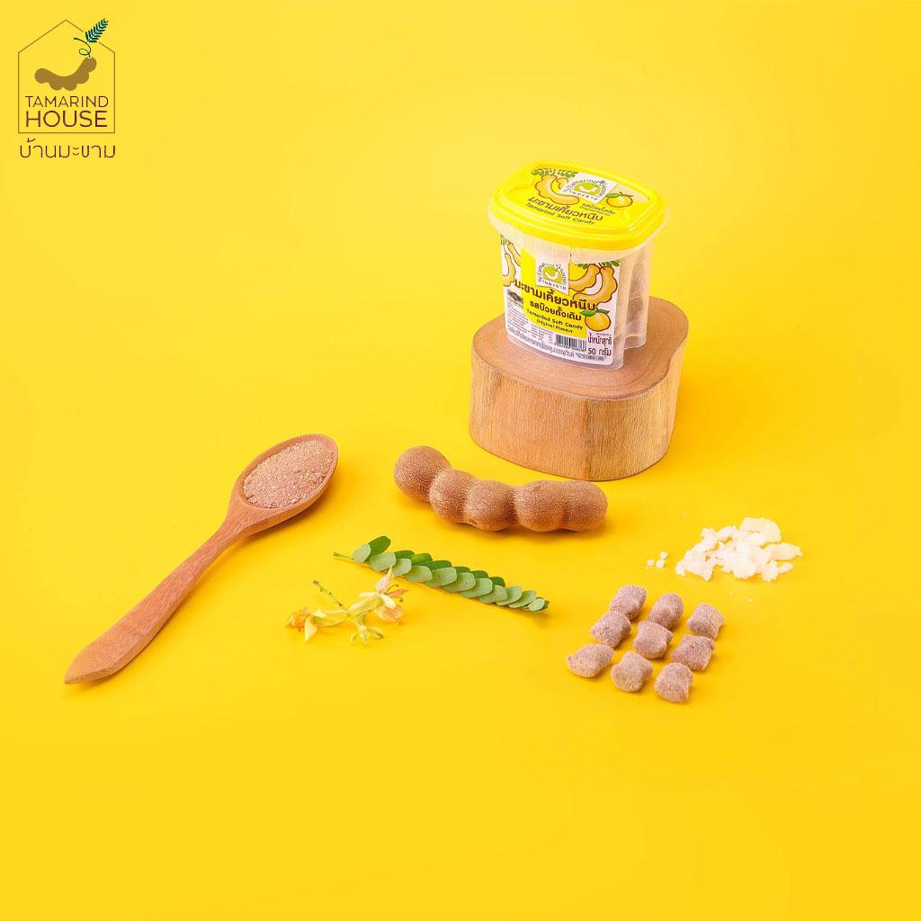 Tamarind House Tamarind Soft Candy Original Flavour 50 G. X 1 / 3 / 6 / 12 Pcs - Thai Snack