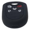 Silicone Silicone Case 4/5 Buttons Car Key Box Accessories Car Key Cover for Ford Car