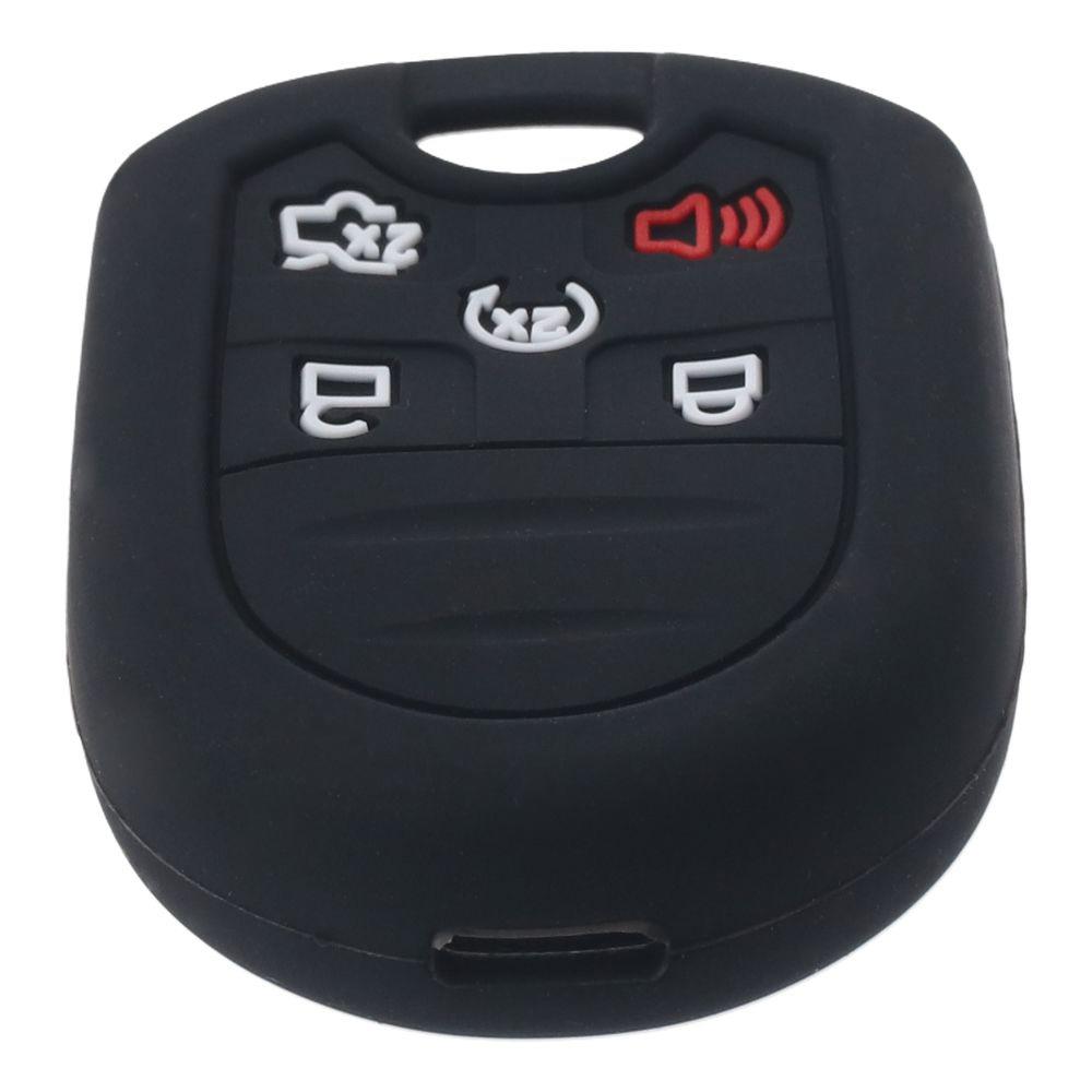 Silicone Silicone Case 4/5 Buttons Car Key Box Accessories Car Key Cover for Ford Car