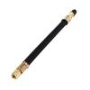 Universal 210mm Flexible Rubber Tire Tyre Valve Extension Adapter with Black Cap