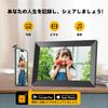 KODAK 32 ГБ Wi-Fi Цифровая фоторамка 10 дюймов Воспроизведение Поддержка SD-карты до 256 ГБ Wi-Fi Удаленная передача Обмен Сенсорный экран Настольное украшение