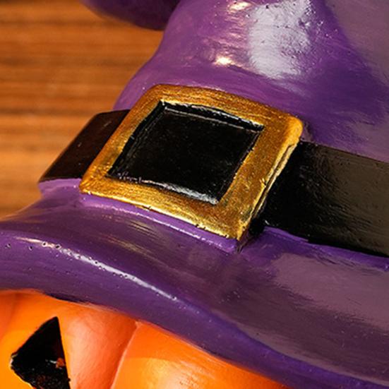 В помещении На улице Хэллоуин Тыква Украшение Дизайн Шляпы Ведьмы Ретро Милая Фигурка Тыквы Настольное Фестивальное Украшение