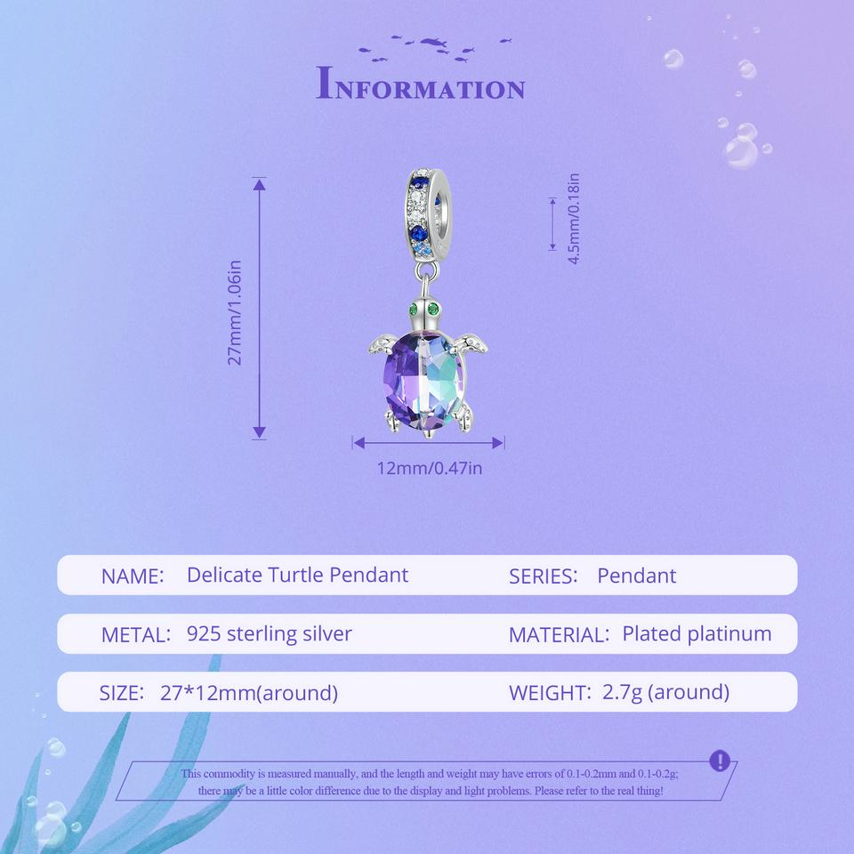 BAMOER Стерлингового Серебра 925 Пробы Мечтательная Серия Oecan Ослепительные Крабовые Бусины Морской Конек Подвески для Женщин Браслет и Ожерелье