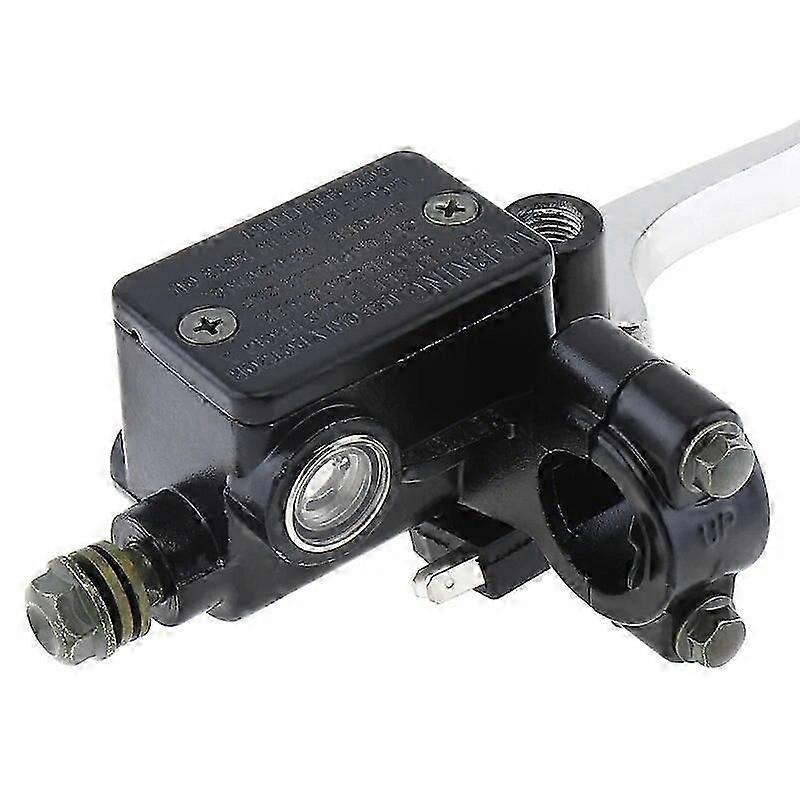 22MM M8/M10 Motorcycle Upper Front Brake Clutch Master Cylinder CNC Clutch Pump Reservoir Pump Lever Left Right for Honda SuzukMotor Vehicle Brake Ser