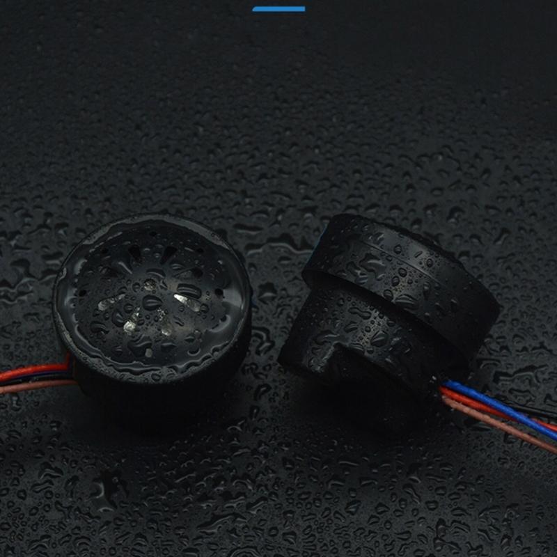 2 in 1 Bike SUV Horn Electric Horn LED 48/60V Universal Electric Motorcycle Horn Motorbike Replacement Electric Horn Car H9EE