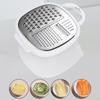 Vegetable Slicer Grater Strainer and Drain Basket Kitchen Chopper Tool Stainless Steel for