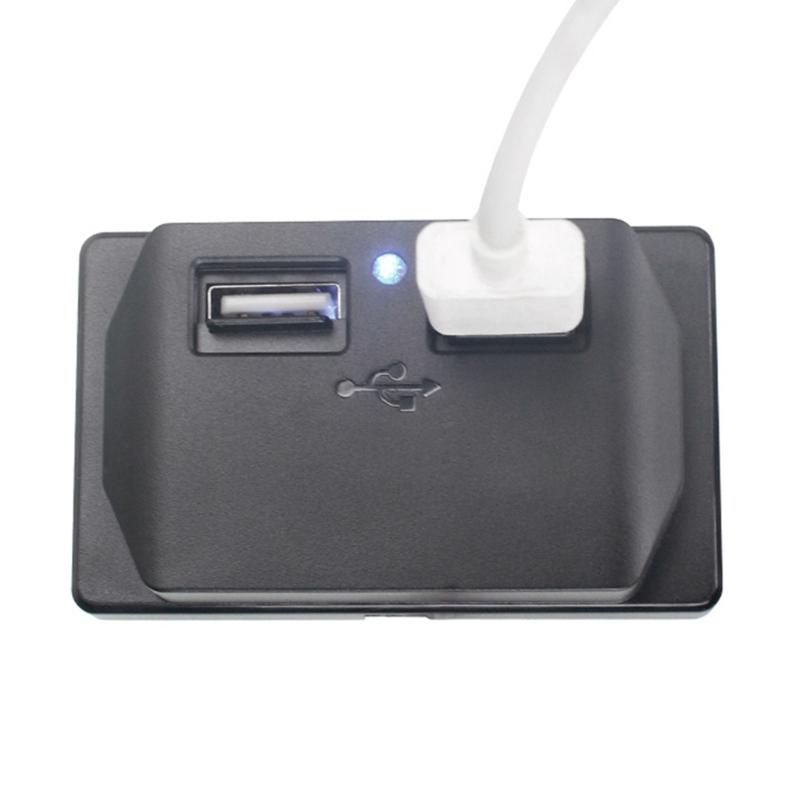 3.1A 12-24V Twin USB Port Fast Chargers Socket Power Outlet Panel for Car RVs