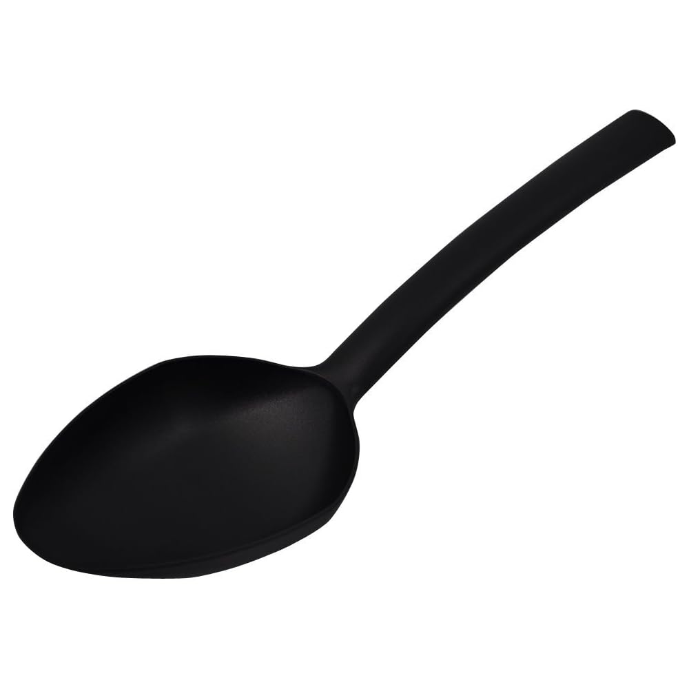 KAI O.E.C Power Spoon Masayo Waki Serving Ladle Black Heat Resistant Material Made in Japan
