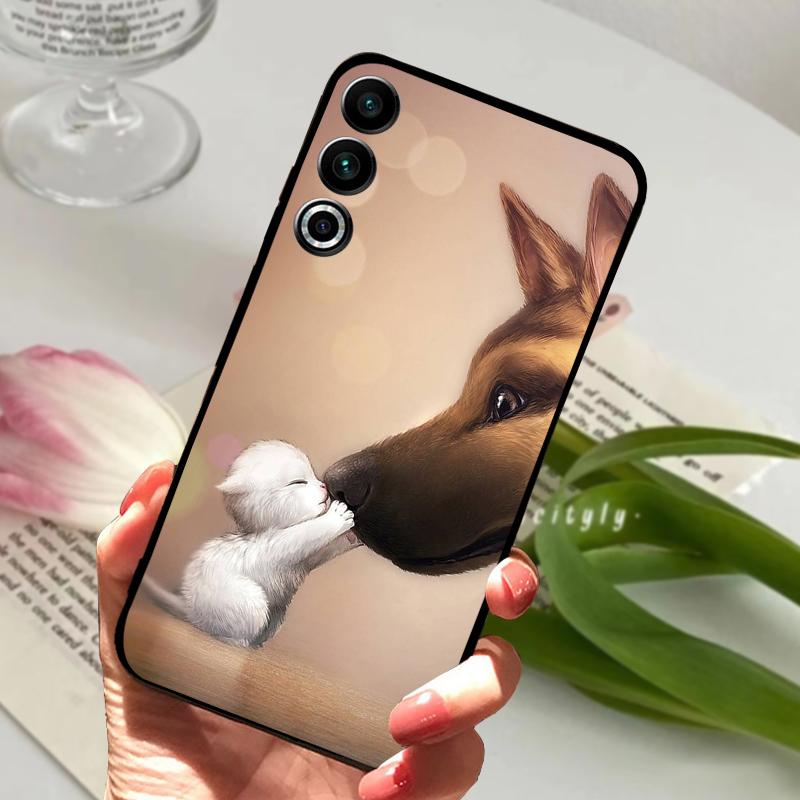 Чехол для Meizu 20 20 Pro 5G, мягкий силиконовый TPU, защитная крышка для телефона, для Meizu 21 Pro, модный, с рисунком животного, ударопрочный Fundas