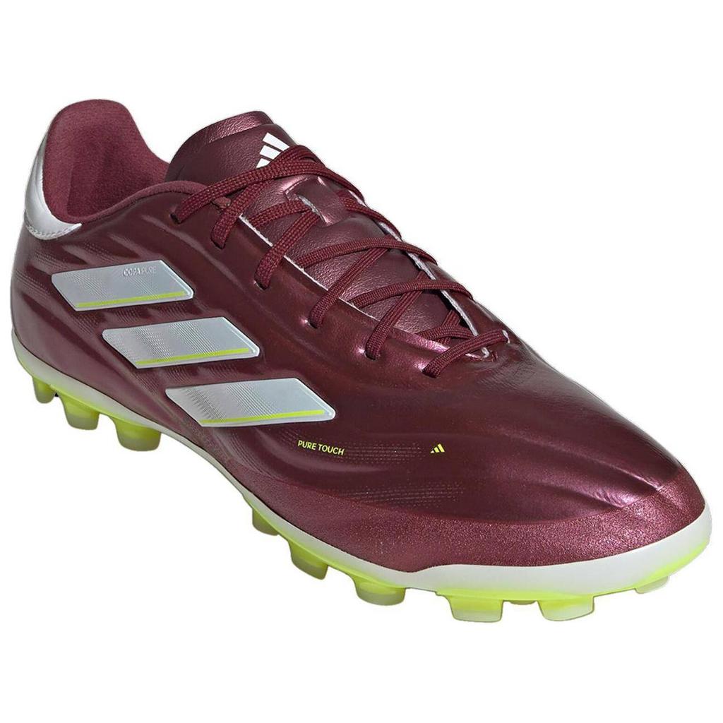 Adidas Copa Pure 2 Elite 2G/3G Comfortable Lace-Up AG (Rubber Short Studs) Slip-Resistant Durable Soccer Shoes Men Soccer Shoes Dark-Red IE7510