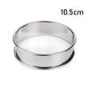 10cm 8cm New Stainless Steel Baking Circle Mold Double Rolled Cooking Rings Circle Egg Ring Cookie Molds Kitchen Tool 2025