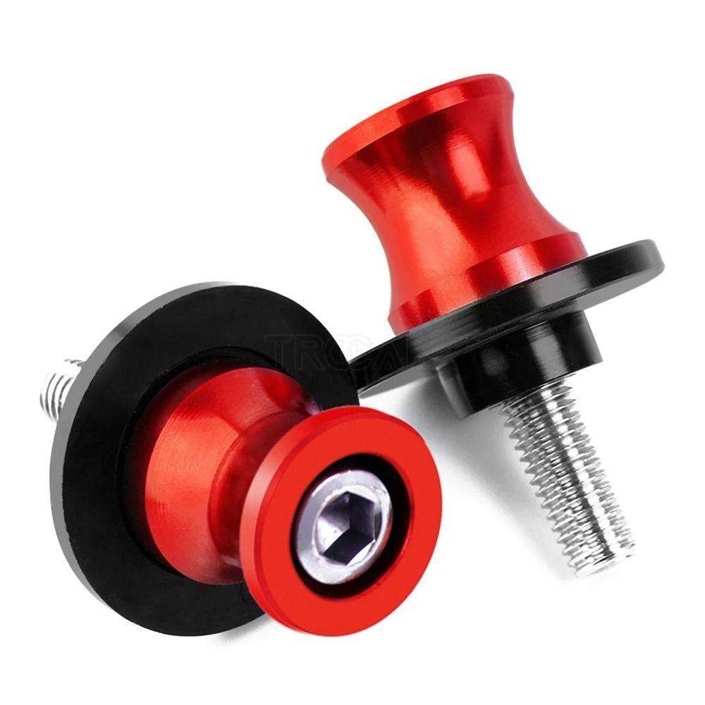 Corrosion Resistant Spools Sliders Stand Screws 8mm Rear Swingarm Stand Motorcycle Accessory