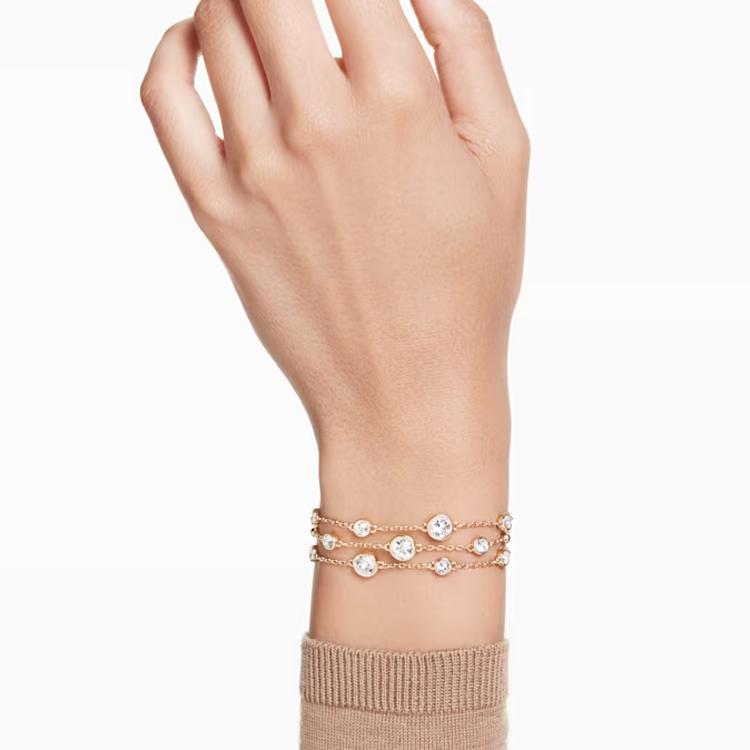 Swarovski Imber Форма капли воды Инкрустированный Позолоченный Металл Имитация Кристалла Браслет Женский браслет 5680095