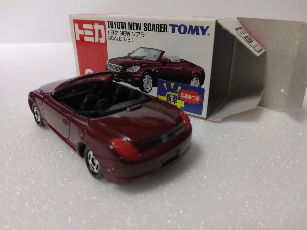 Tomica Toyota NEW Soarer №24 масштаб 1/61, литая модель,