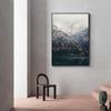 Плакат на скандинавскую тему, природный пейзаж, холст, картина, настенное искусство, горное озеро, принт с оленем, декоративные картины для гостиной, домашний декор