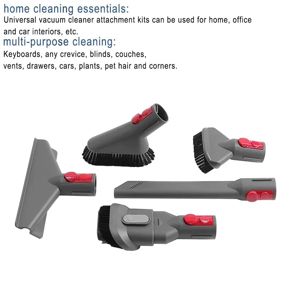 Насадка для всасывания пылесоса Комплект насадок для Dyson V7 V8 V10 V11 V12 V15 Gen 5 Absolute Detect Cyclone Матрасная Outsize Запчасти