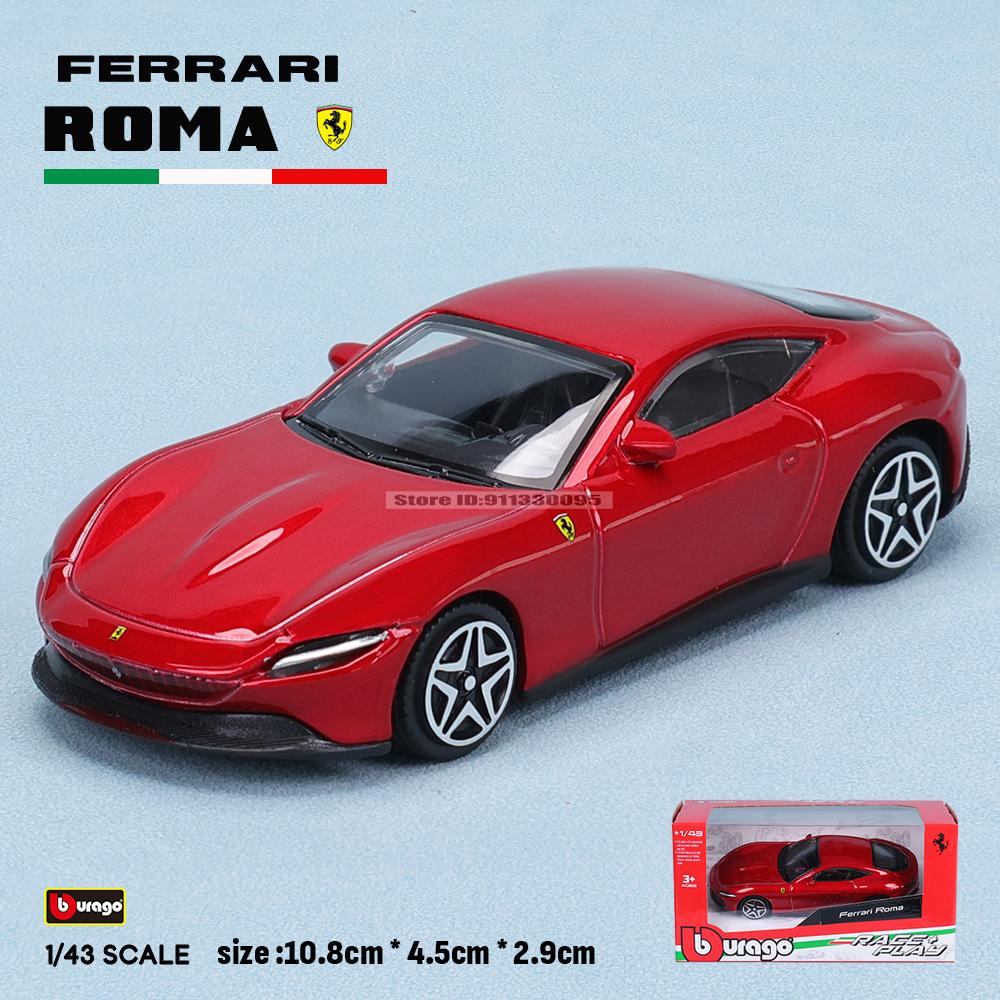 Ббураго 1:43 Несколько стилей Ferrari Purosangue sp2 488GTB 250GTO SF90 ROMA сплав роскошный автомобиль литая модель автомобиля игрушка подарок