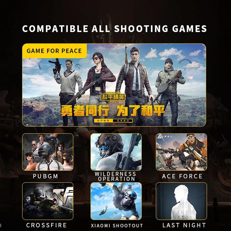 MEMO AK-PAD6K 6-пальцевый мобильный игровой контроллер для PUBG для планшета iPad Геймпад Джойстик Контроллер L1R1 Прицеливание Стрельба Игровые Аксессуары 5