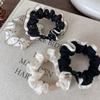 Women Elastic Hair Bands Polka Dot Lace Scrunchies Hair Rope Ties Girls Ponytail Holder Rubber Bands Female Hair Accessories 1pc