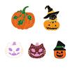 5-7pcs Punk Witch Skull Brooches Cartoon Anime Dinosaur Skeleton Heart Enamel Pin Animal Cats Bag Lapel Badges Jewelry