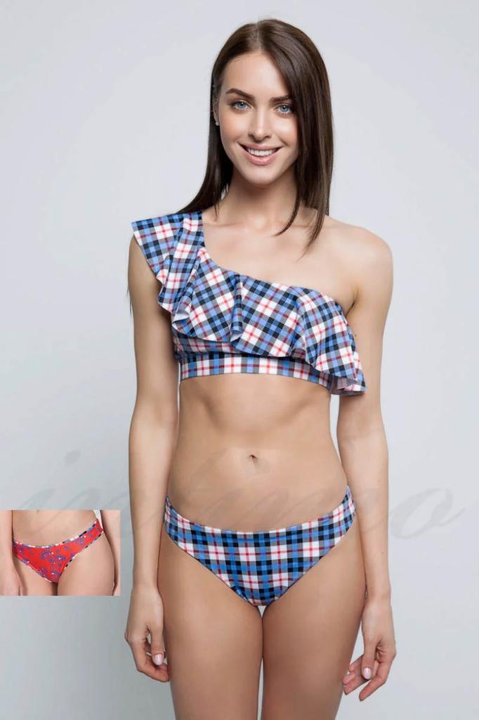 Купальник с уплотнённой чашкой, плавки слип Bip Bip (62937)