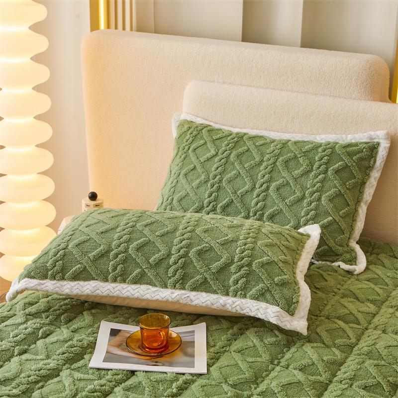 Высококачественный утолщенный наматрасник размера «queen», стеганый тафтовый флис, простыня на резинке с наволочкой, покрывало для односпальной/двуспальной кровати