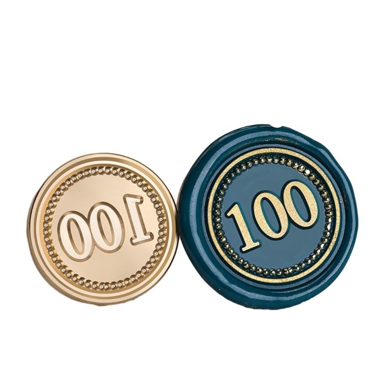 Печать из сургуча Серия номеров Печать для сургуча для DIY Конверта Свадебного приглашения Поздравительной открытки Скрапбукинга Письма