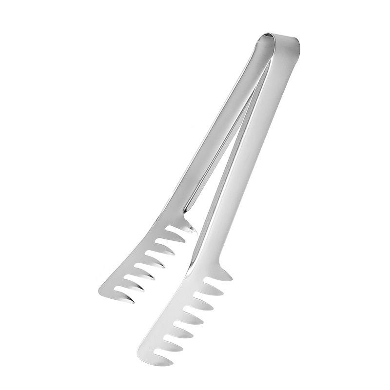 Многофункциональный зажим для еды из нержавеющей стали, щипцы для барбекю, спагетти, вилки для пасты, кухонные принадлежности