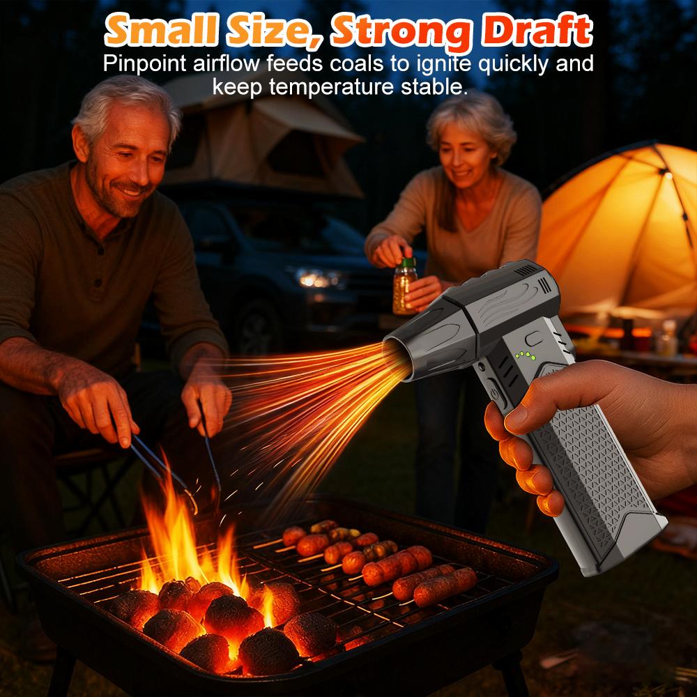 Инструмент для чистки воздуходувка Турбовентилятор Бесщеточный Жестокий реактивный вентилятор Сдувание снега Автомобиль Портативный Электрический Пылесборник Выдув и всасывание 2 в 1