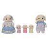 Куклы Sylvanian Families Кролик ST Mark Возраст 3+ и Игрушка Sylvanian EPOCH [Семья Флоры] FS-50 Сертифицировано, Вверх, Кукольный домик, Семьи,