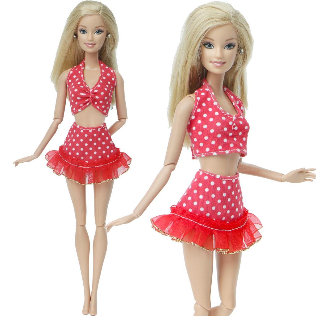 Кукла-бикини 1/6, Купальники для кукол, пляжный купальник, одежда для куклы Барби, игрушки для девочек