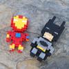 Micro Anime Building Blocks Avengers Iron Man Spider-man Minifigure Assembly Building Blocks Toys For Boys