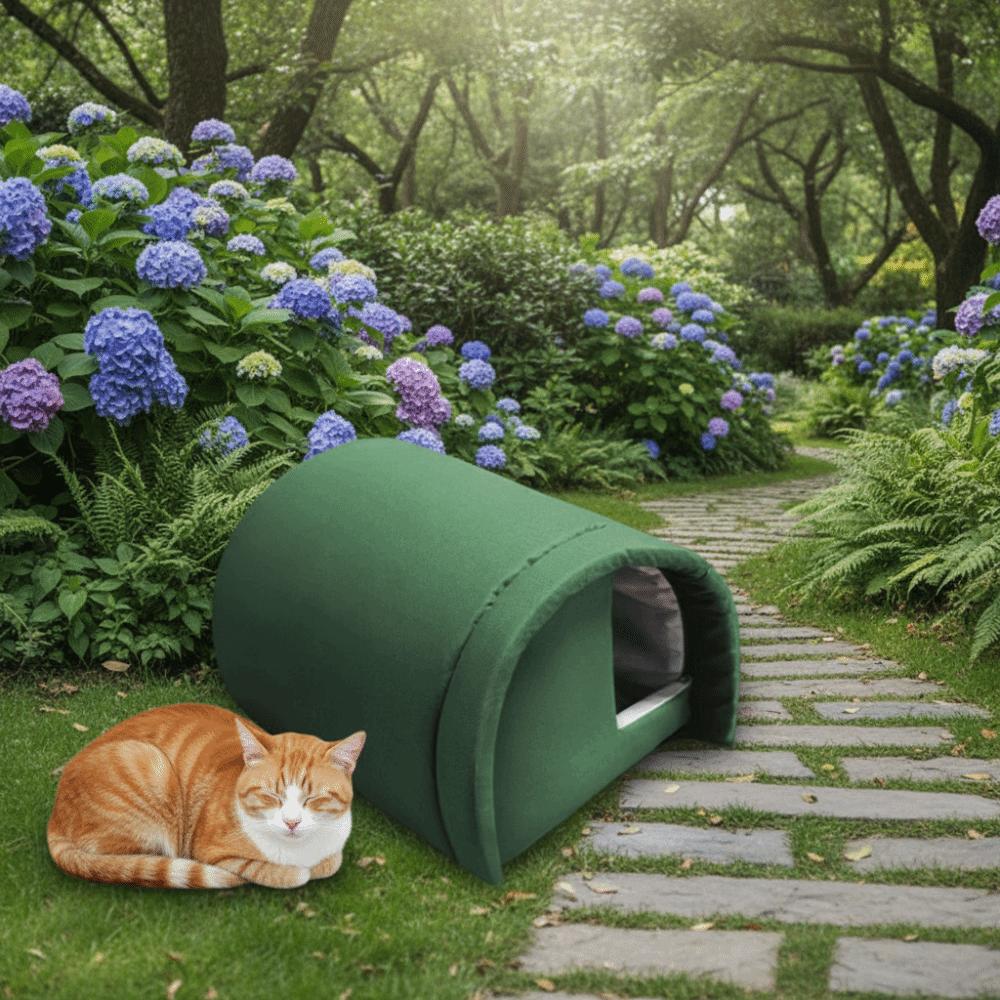 Warm Pet Cat House Waterproof Dog Kennel Cat Tent Cat Sleeping Cave  Outdoor