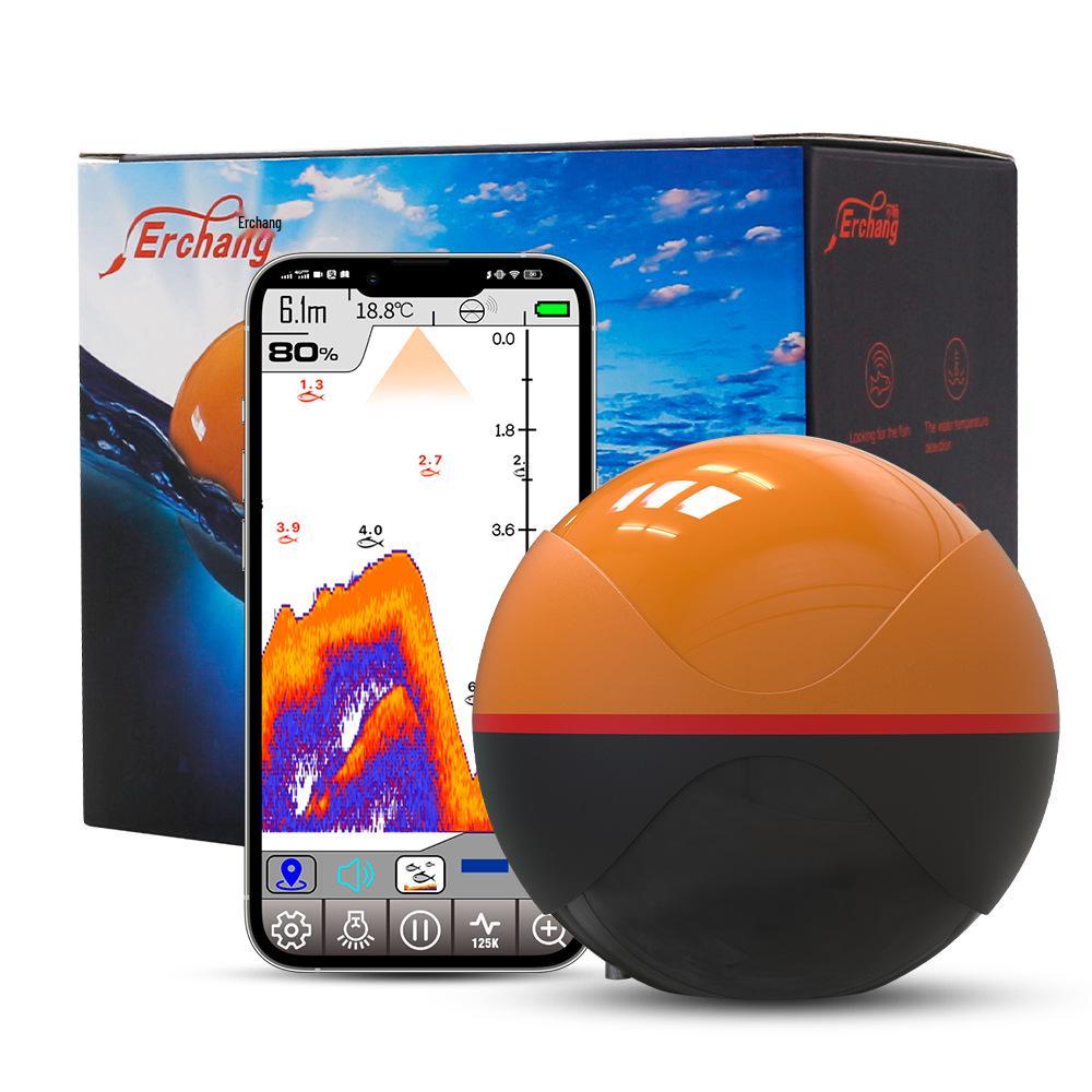 Cross-Border Black Tech: Erchang Sonar Fish Finder - Wireless WiFi HD Dual-Band Smartphone Compatible Fishing Gear