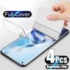 4PCS Full Cover Hydrogel Film For Huawei P30 P20 P40 Lite P50 Pro Screen Protector For Huawei Mate 30 20 40 50 Pro Lite Film
