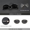 Kingseven Модные овальные солнцезащитные очки для мужчин и женщин UV400, защита глаз в ретро-сплавной оправе, солнцезащитные очки для вождения и отдыха на природе