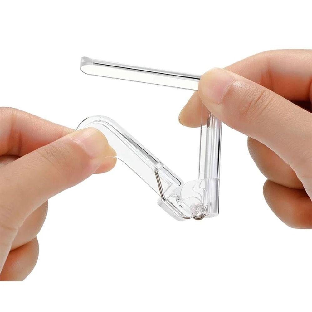 4Pcs Transparent Tablecloth Clips Anti-Slip Curtain Buckle Portable Tablecloth Holder