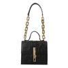 Fashionable Urban Style Pu Leather Crossbody Bag With Chain Soft Small Handbag In Multiple Colors