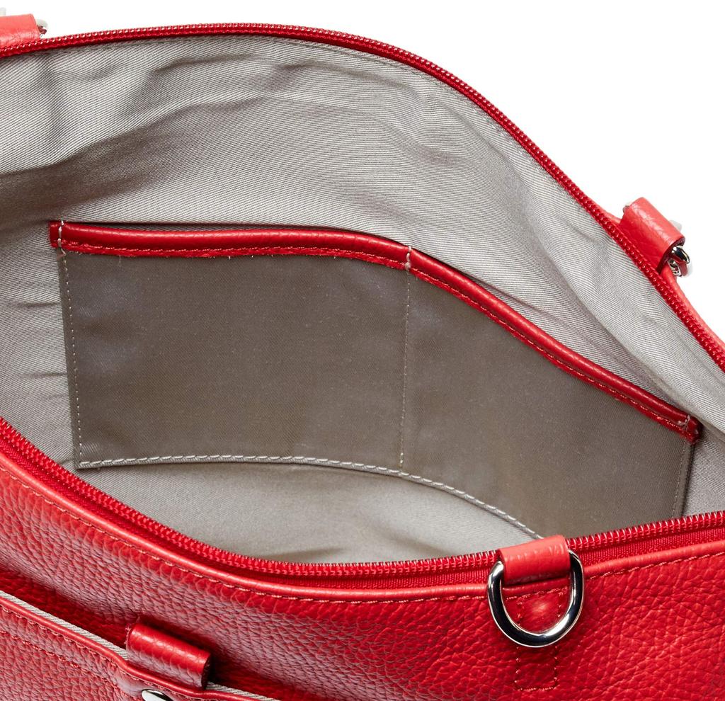 F8 Bag Leather Handbag L Red Edition in Red [Fabolsa] &ltMade Italy> F80011-022-001