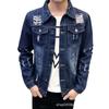 Молодежная джинсовая куртка в корейском стиле для учеников средних и старших классов - модное мужское пальто на весну и осень