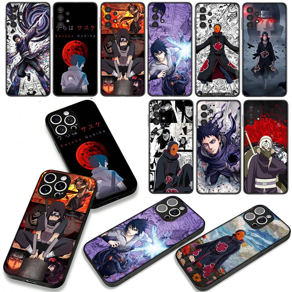 Tobi Sasuke Narutos Obito Uchiha Itachi for Motorola G54 G05 G24 G55 G75 G85 G15 G57 G86 Power Edge 50 30 Fusion neo Pro Case