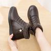 Winter Women's Cotton Shoes Fleece Thickened Warm Shoes Flat Non-slip Cotton Boots