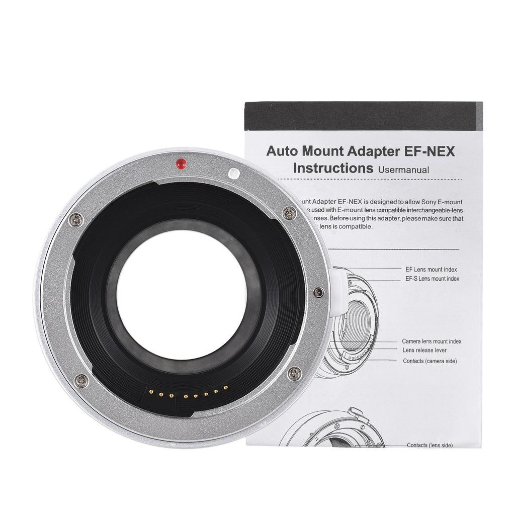 Andoer Адаптер крепления объектива EF-EOSM с поддержкой автоэкспозиции, автофокусировки и автоматической диафрагмы для Canon